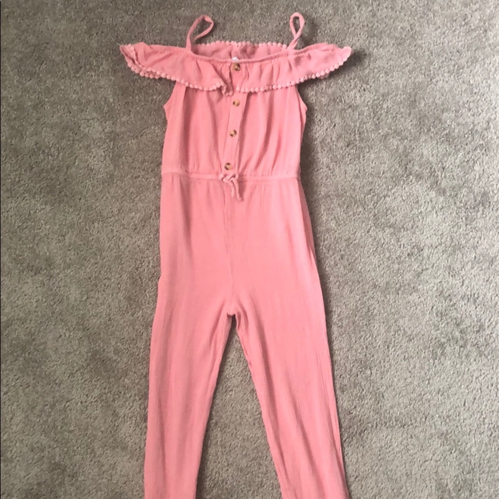 Pink kids one piece